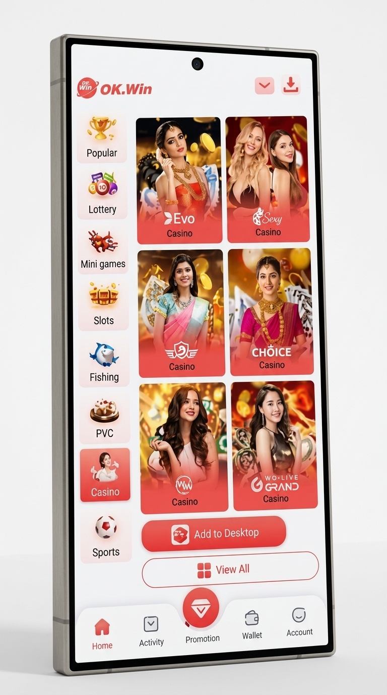 Casino Games on OK Win