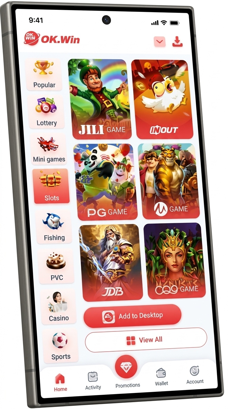Slots Games on OK Win