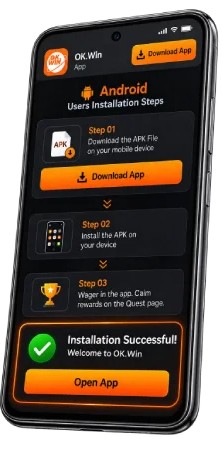OK Win Android App Installation